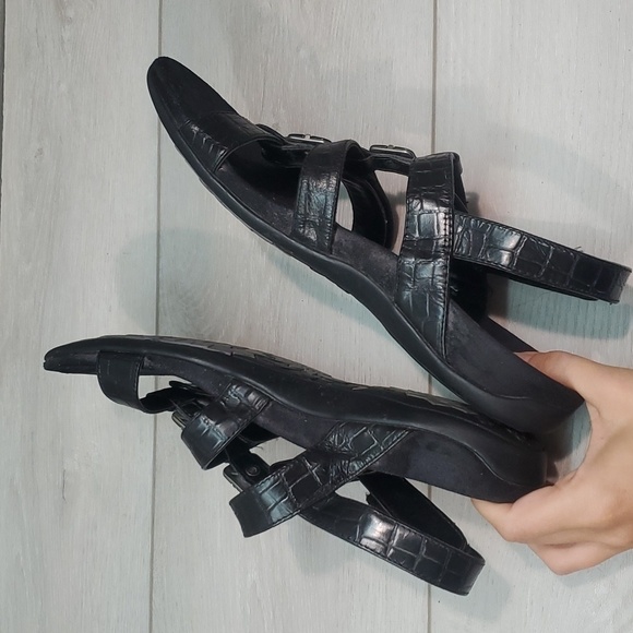 Vionic Women Amber Comfort Hook&loop Sandals Flats shoes sz 9 - Picture 8 of 12